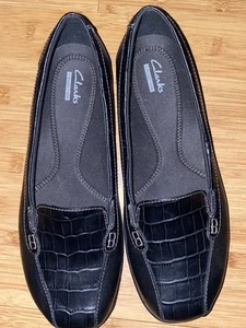 Clarks Collection Ultimate Comfort Size 8.5 XW Black - Picture 1 of 5