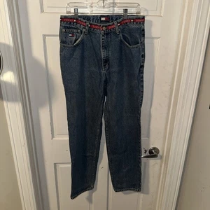 Jeans holgados vintage Tommy Hilfiger Y2K 34 X 32 - Imagen 1 de 5