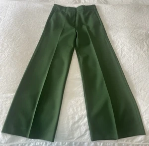 Boden | Women’s 8 (30.5” Inseam) | Green Westbourne Ponte Pants Wide Leg Stretch - Picture 1 of 8