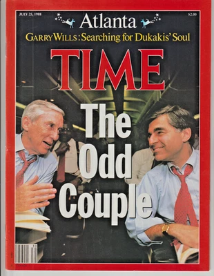 TIME Magazine July 25 1988 DNC Atlanta Dukakis Randy Travis Gorbachev NO LABEL - Image 1 of 2
