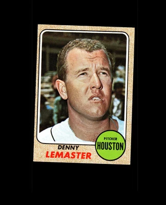 1968 Topps 491 Denny Lemaster EX-MT #D1,431957 - Image 1 of 2
