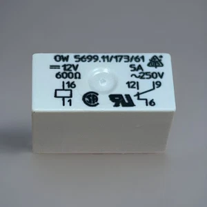 1 Stück -  12V DC 600Ω - DOLD Relais - OW 5699.11/173/61 • 250V 5A - Print PCB - Bild 1 von 8