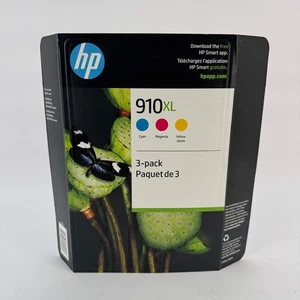 New HP 910XL 3YM86BN Tri-color Ink Cartridge - Picture 1 of 2
