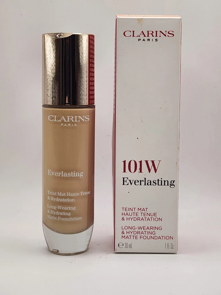 Clarins Everlasting Matte Foundation 1 OZ - CHOOSE YOUR SHADE NEW Sealed - Image 1 of 1