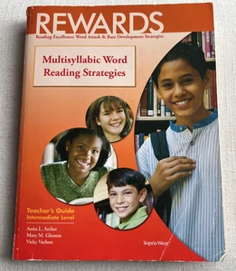 REWARDS; Multisyllabic Word Reading Strategies; Teacher's Guide; Intermediat... - Bild 1 von 3