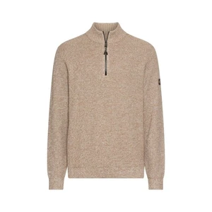 Camel active Herren Strickpullover Troyer beige 6K06 409530 11 oatmeal - Picture 1 of 4
