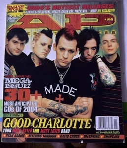 AP Magazine Alternative Press January 2004 VTG 186 Good Charlotte The Used Finch - Foto 1 di 2