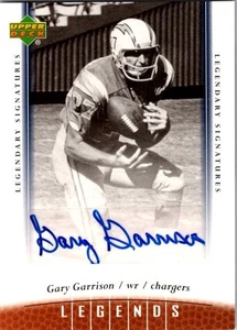 2006 UD Legends - Gary Garrison #93 Legendary Signatures (AU) - Bild 1 von 2