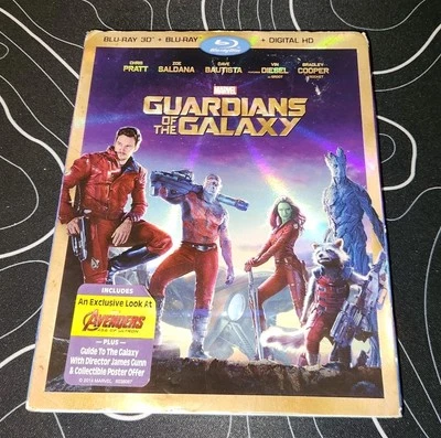 Guardians of the Galaxy (3D Blu-ray, HD) w/slipcover No Digital Code - Image 1 of 4