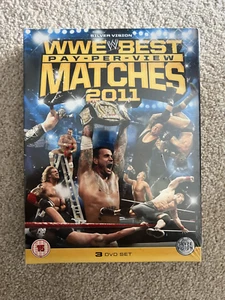 WWE BEST PAY PER VIEW MATCHES 2011 Dvd - Picture 1 of 2