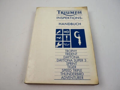 Triumph Trophy Trident  Daytona Sprint Tiger Thunderbird Werkstatthandbuch 1996 - Bild 1 von 4