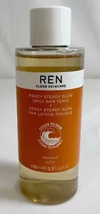 Ren Clean Skincare Ready Steady Glow Daily Aha Tonic - Travel Size 100ml - Picture 1 of 3