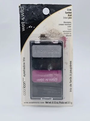  WET N WILD Coloricon Eyeshadow Trio SPOILED BRAT C336 New in Package - Image 1 of 3