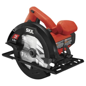 13-Amp 7-1/4-Inch Corded Electric Circular Saw Cutting workshop Lightweight New - Picture 1 of 9