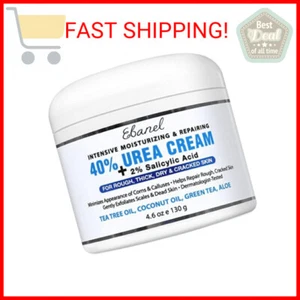 Ebanel Urea Cream 40% plus Salicylic Acid 2%, Foot Cream for Dry Cracked Feet He - Picture 1 of 2