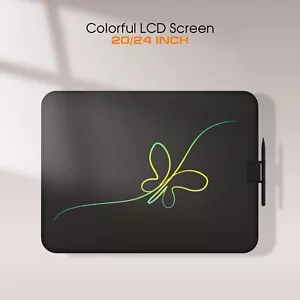 Large 20/24-Inch LCD Kids Writing Tablet Type-C Charging Long-Lasting Battery - Picture 1 of 5