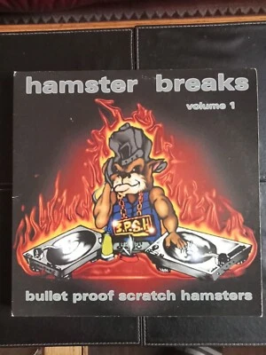 Bullet Proof Scratch Hamsters-Hamster Breaks Volume 1-Vinyl LP-DJ Battle Tool  - Image 1 of 2