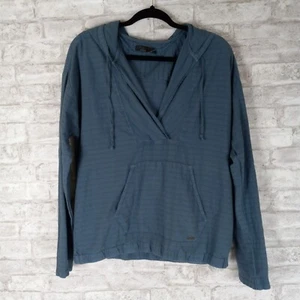 Prana Hoodie Pullover Damen Large Blau Freizeit Nachhaltig Bio Baumwolle - Bild 1 von 10