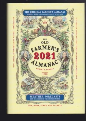 The Old Farmer's Almanac 2021 # 229 by Old Farmer’s Almanac Hardcover 2020 NEW - Image 1 of 4
