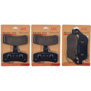 3 pares de pastillas de freno delanteras y traseras para Harley Dyna FXDF Fat Bob 2008-2014 - Imagen 1 de 5