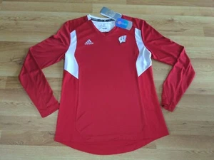 Women's Small Adidas NC STATE Climalite Pullover Shirt - Picture 1 of 4