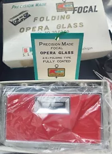VINTAGE FOLDING OPERA GLASSES S. S. Kresge Co 2.5 X 25 MM Kmart Focal Japan MINT - Picture 1 of 7