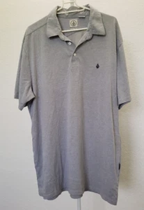 Volcom Surf Hawaii Men's XL Gray Polo Shirt - Picture 1 of 12