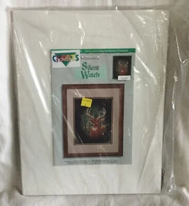 NEU Farbkarten Deborah Campbell’s Silent Watch Hirsch gezählt Kreuzstich-Set  - Bild 1 von 3