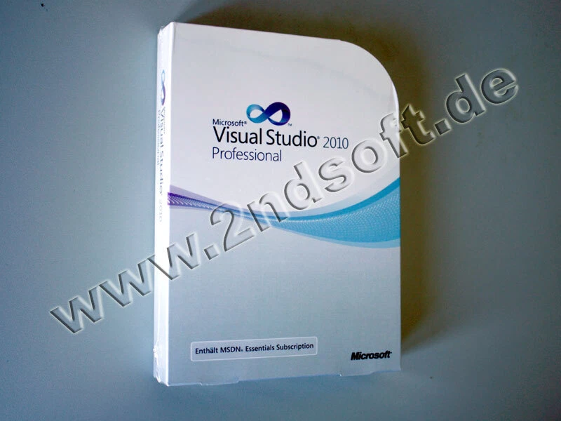 Microsoft Visual Studio Professional 2010 (Box) (1) - Vollversion f�r Windows