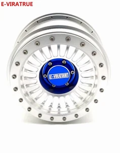 E-VIRATRUE Aluminum Wheel Fits PRO-Line MX43 Tire For TRAXXAS XMAXX/XRT (1pcs) - Picture 1 of 6