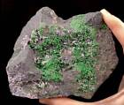 UVAROVITE Raw Crystal Cluster Druzy - Calcium Chromium Green Garnet Stone, 51667