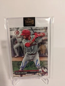 2021 Topps Archives Signature Series Dylan Carlson 1/99 Bowman Auto (2017) - Picture 1 of 2
