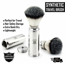 2 in 1 Uses Home Travel Men's Grooming Clean Shave Shaving Brush Synthetic Hair