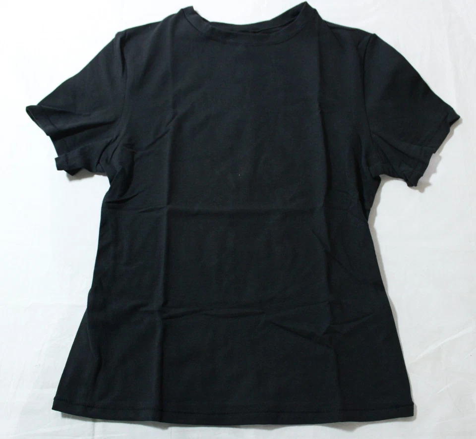 Skims Cotton Jersey T-Shirt Color Soot Size Small AP-TSH-0638