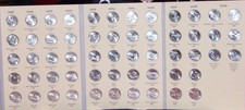 1999-2009 US State Quarters +Territories Uncirculated Set of 56 with folder