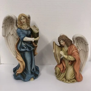 Grandeur Noel Collector's Edition Hand Painted Porcelain Angels Set  O’Well - Picture 1 of 7