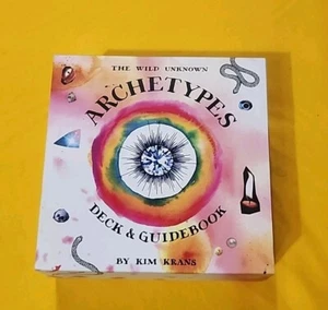 The Wild Unknown Archetypes Deck Guidebook Kim Krans Illustrated First Edition - Picture 1 of 18