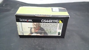 Lexmark Yellow Extra High Yield Toner Cartridge C544X1YG New  - Picture 1 of 3