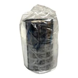 ZEBRA 2100 SERIES THERMAL TRANSFER WAX RIBBON 02100BK11045 110mmX450M NEW SEALED - Picture 1 of 3