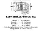 Holz Seil Baby Punjabi Dholak / Dhol Für Kinder