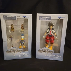 Disney Kingdom Hearts Limit Form Sora & Donald Chip & Dale Actionfigur 2018 - Bild 1 von 9