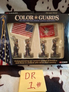 Vintage Corgi Color Guards United States Marine Corps Diecast Figures 1:32 - Picture 1 of 8