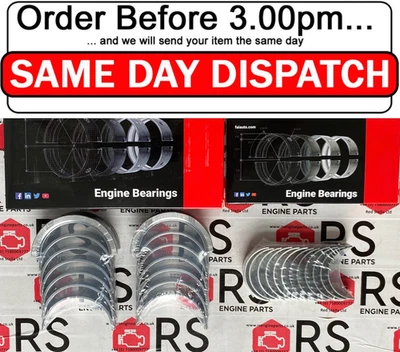 Rodamientos principales de extremo grande del motor para BMW LAND ROVER OPEL VAUXHALL - Imagen 1 de 4