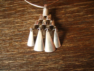 David-Andersen vintage Designer Anhänger 925 Silber Emaille 7,5 x 4,3 cm Norway - Bild 1 von 3