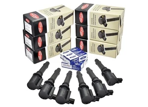 6x Ignition Coil and Iridium Spark plug Kit For Ford Falcon 4.0L 6cyl BA BF FG - Picture 1 of 7
