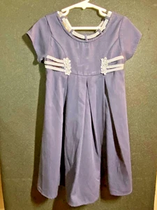 Bonnie Jean New York Size 4 A-Line Short Sleeve Dress - Picture 1 of 4
