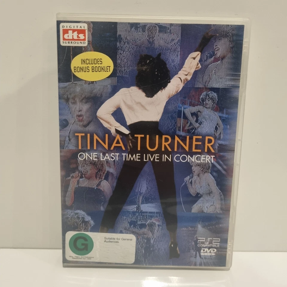 Tina Turner-One Last Time (DVD, 2000) - Free Postage - image 1 of 1