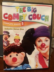 The Big Comfy Couch Complete Season Five DVD 3 Disc Set*EMPTY CASE ONLY NO DISCS - Picture 1 of 3