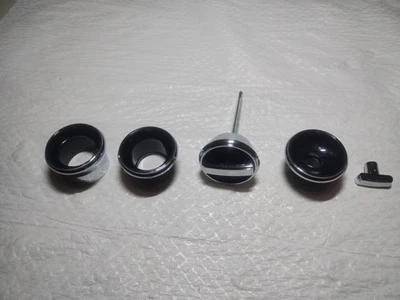 1968 CHEVELLE MALIBU INTERIOR DASH KNOB SET 1968 68 CHEVROLET - Image 1 of 4