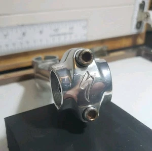 Vintage Specialized Bicycle Alloy 130mm Stem 25.4 / 28.6 Silver VGC - Picture 1 of 6